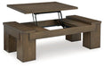 Rosswain Lift - Top Coffee Table - Zara Furniture (Kissimmee,FL)