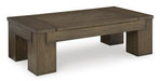 Rosswain Lift - Top Coffee Table - Zara Furniture (Kissimmee,FL)