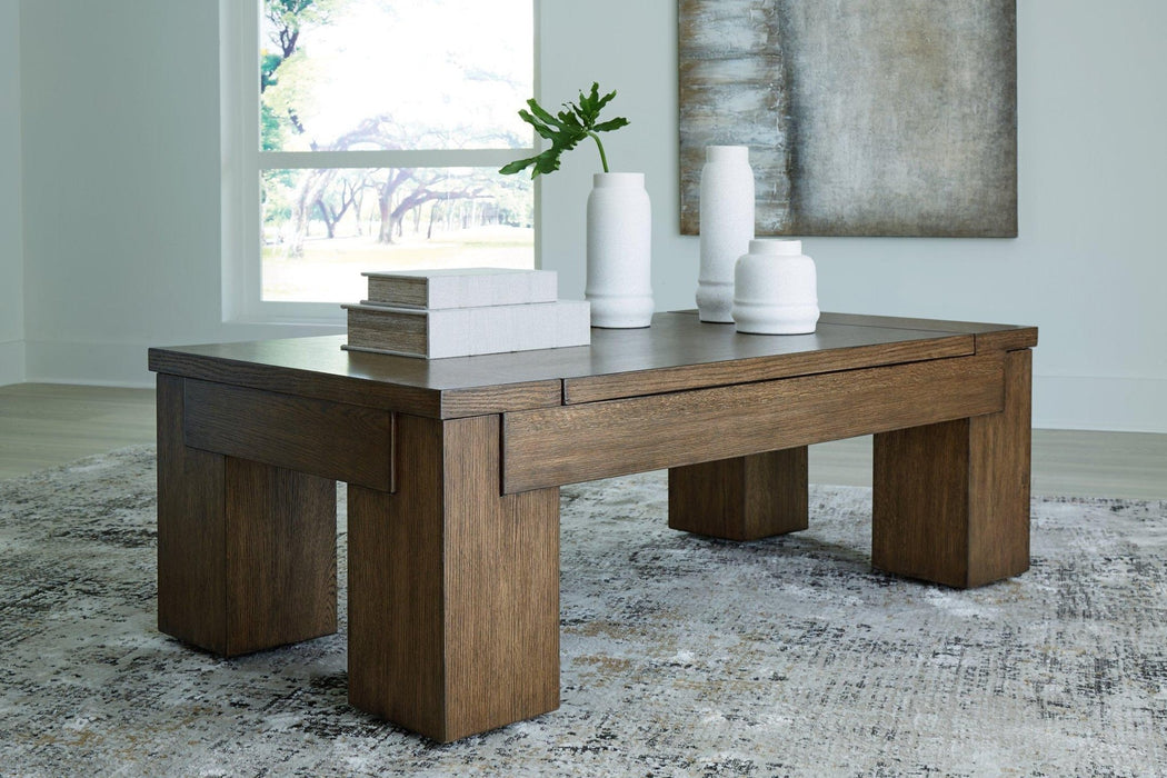 Rosswain Lift - Top Coffee Table - Zara Furniture (Kissimmee,FL)