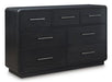 Rowanbeck Dresser - Zara Furniture (Kissimmee,FL)