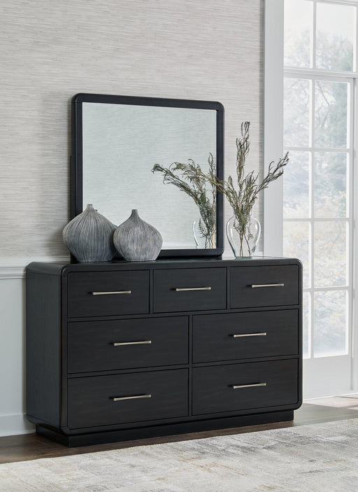 Rowanbeck Dresser and Mirror - Zara Furniture (Kissimmee,FL)