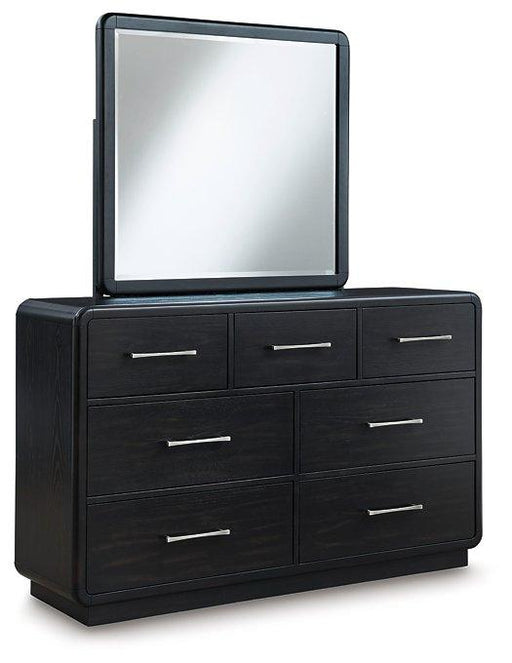 Rowanbeck Dresser and Mirror - Zara Furniture (Kissimmee,FL)