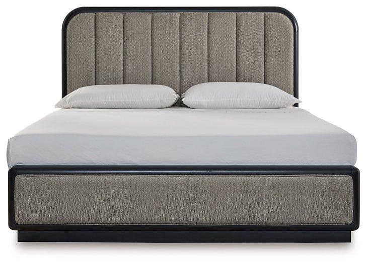 Rowanbeck Upholstered Bed - Zara Furniture (Kissimmee,FL)