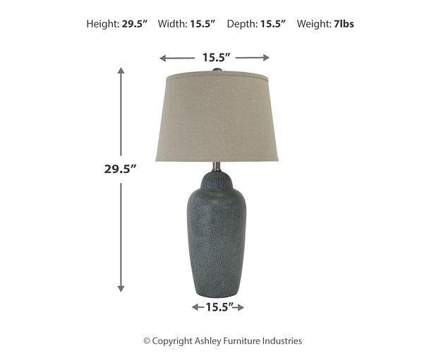 Saher Table Lamp - Zara Furniture (Kissimmee,FL)