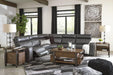 Samperstone Power Reclining Sectional - Zara Furniture (Kissimmee,FL)
