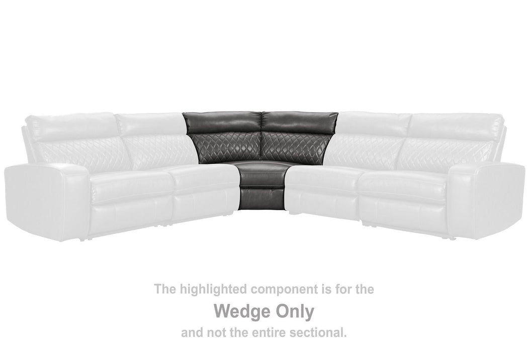 Samperstone Power Reclining Sectional - Zara Furniture (Kissimmee,FL)