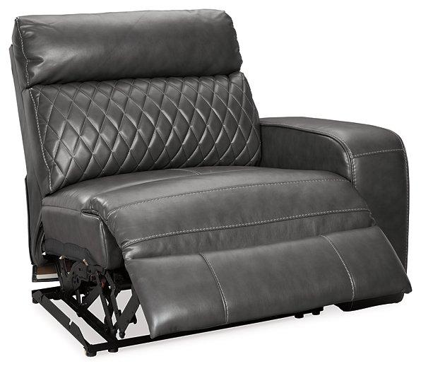 Samperstone Power Reclining Sectional - Zara Furniture (Kissimmee,FL)