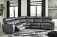 Samperstone Power Reclining Sectional - Zara Furniture (Kissimmee,FL)