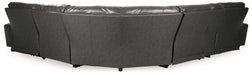 Samperstone Power Reclining Sectional - Zara Furniture (Kissimmee,FL)