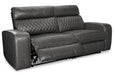 Samperstone Power Reclining Sectional - Zara Furniture (Kissimmee,FL)