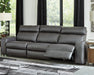 Samperstone Power Reclining Sectional - Zara Furniture (Kissimmee,FL)