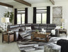 Samperstone Power Reclining Sectional - Zara Furniture (Kissimmee,FL)