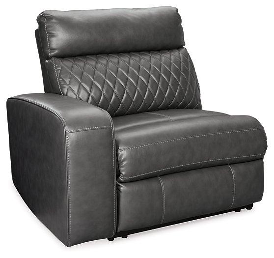 Samperstone Power Reclining Sectional - Zara Furniture (Kissimmee,FL)