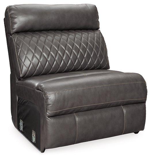 Samperstone Power Reclining Sectional - Zara Furniture (Kissimmee,FL)