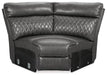 Samperstone Power Reclining Sectional - Zara Furniture (Kissimmee,FL)