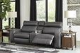 Samperstone Power Reclining Sectional - Zara Furniture (Kissimmee,FL)