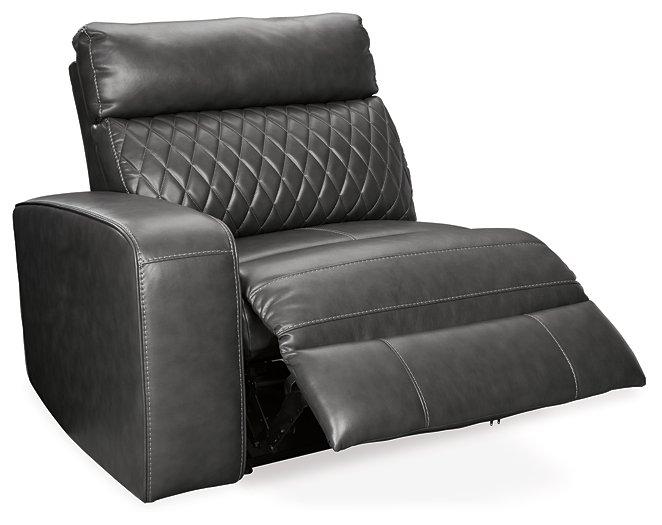 Samperstone Power Reclining Sectional - Zara Furniture (Kissimmee,FL)