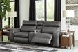 Samperstone Power Reclining Sectional - Zara Furniture (Kissimmee,FL)