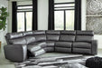 Samperstone Power Reclining Sectional - Zara Furniture (Kissimmee,FL)