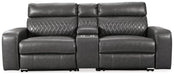 Samperstone Power Reclining Sectional - Zara Furniture (Kissimmee,FL)