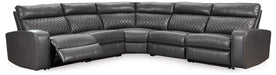 Samperstone Power Reclining Sectional - Zara Furniture (Kissimmee,FL)