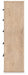 Sanginlane Chest of Drawers - Zara Furniture (Kissimmee,FL)