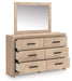 Sanginlane Dresser and Mirror - Zara Furniture (Kissimmee,FL)