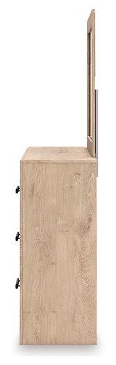 Sanginlane Dresser and Mirror - Zara Furniture (Kissimmee,FL)