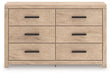 Sanginlane Dresser and Mirror - Zara Furniture (Kissimmee,FL)