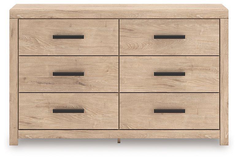 Sanginlane Dresser and Mirror - Zara Furniture (Kissimmee,FL)