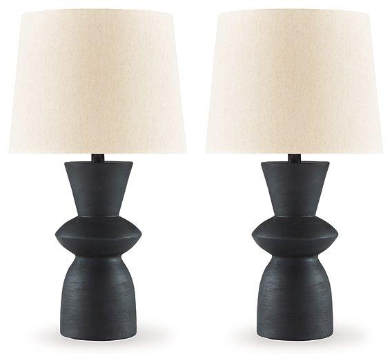 Scarbot Table Lamp (Set of 2) - Zara Furniture (Kissimmee,FL)