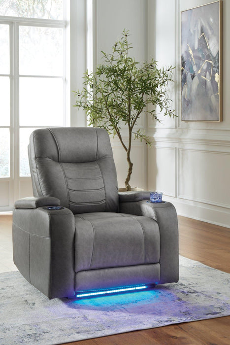 Schooner Rocks Power Recliner - Zara Furniture (Kissimmee,FL)