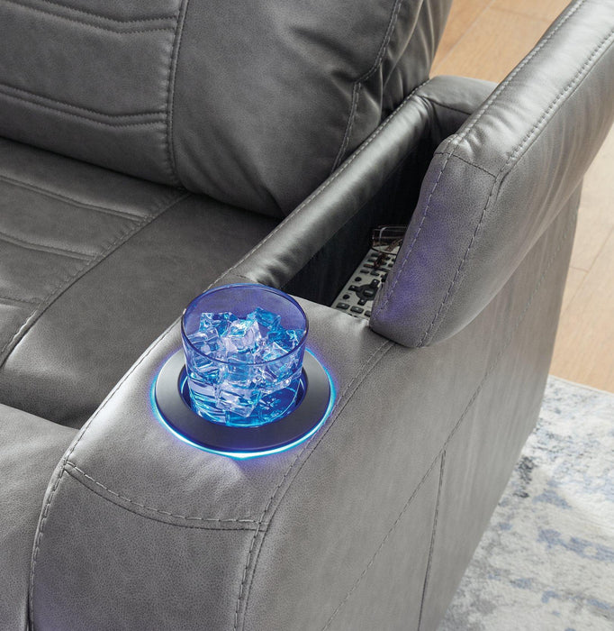 Schooner Rocks Power Recliner - Zara Furniture (Kissimmee,FL)
