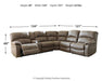 Segburg Power Reclining Sectional - Zara Furniture (Kissimmee,FL)