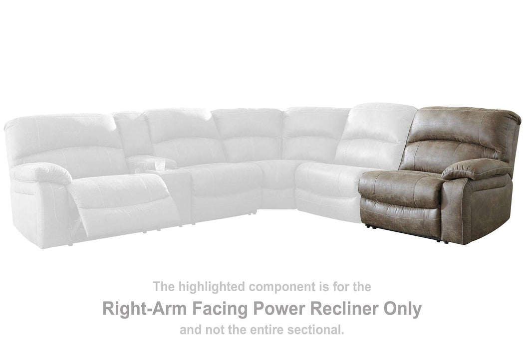 Segburg Power Reclining Sectional - Zara Furniture (Kissimmee,FL)