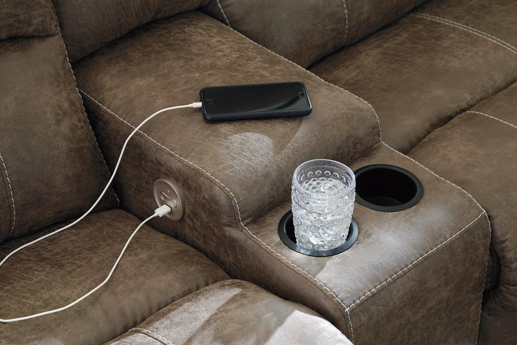Segburg Power Reclining Sectional - Zara Furniture (Kissimmee,FL)