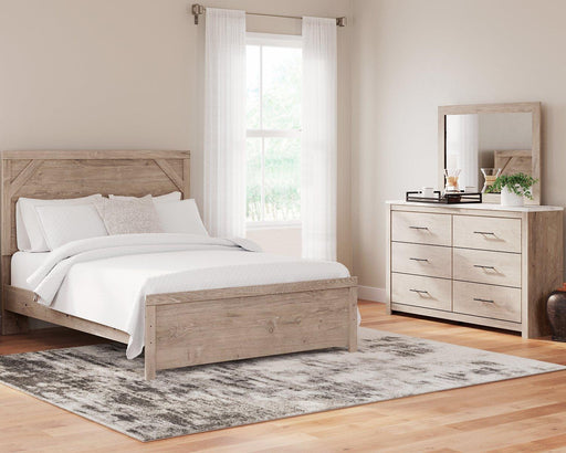 Senniberg Dresser and Mirror - Zara Furniture (Kissimmee,FL)