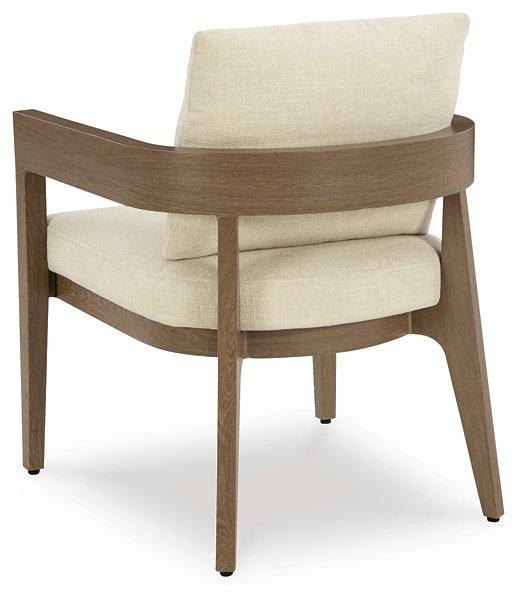 Serene Bay Outdoor Dining Arm Chair with Cushion (Set of 2) - Zara Furniture (Kissimmee,FL)