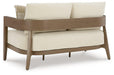 Serene Bay Outdoor Loveseat with Cushion - Zara Furniture (Kissimmee,FL)