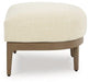 Serene Bay Outdoor Ottoman with Cushion - Zara Furniture (Kissimmee,FL)