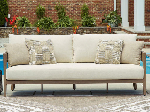 Serene Bay Outdoor Sofa with Cushion - Zara Furniture (Kissimmee,FL)