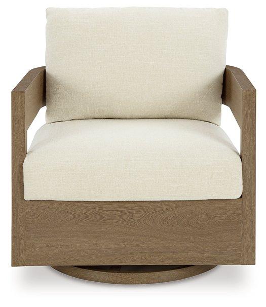 Serene Bay Outdoor Swivel Glider Chair with Cushion - Zara Furniture (Kissimmee,FL)