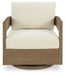 Serene Bay Outdoor Swivel Glider Chair with Cushion - Zara Furniture (Kissimmee,FL)
