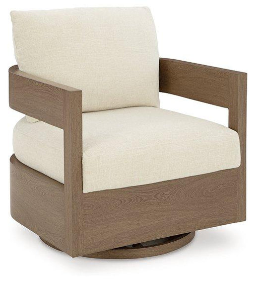 Serene Bay Outdoor Swivel Glider Chair with Cushion - Zara Furniture (Kissimmee,FL)