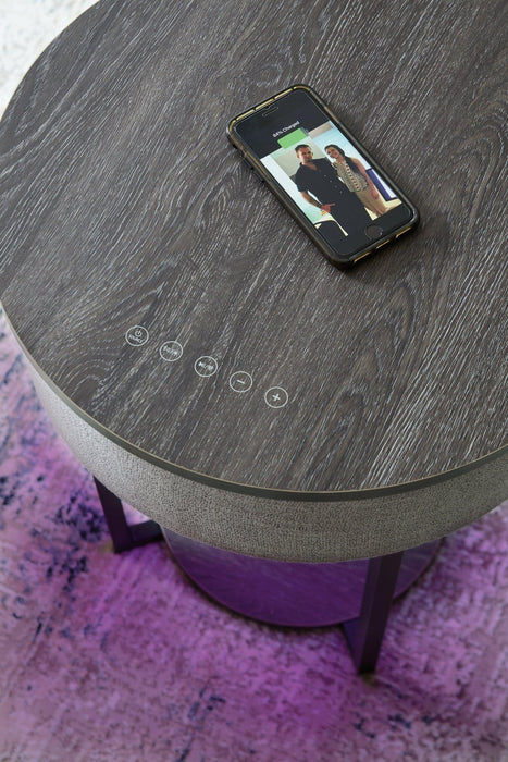 Sethlen Accent Table with Speaker - Zara Furniture (Kissimmee,FL)