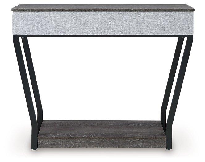 Sethlen Console Sofa Table with Speaker - Zara Furniture (Kissimmee,FL)