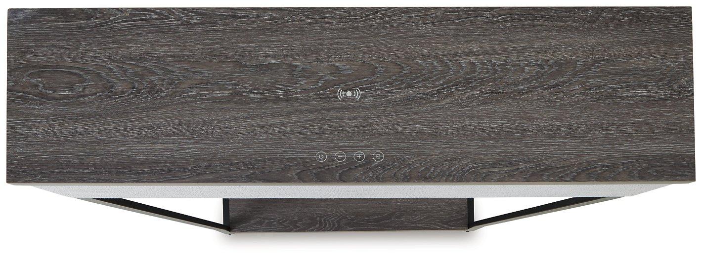 Sethlen Console Sofa Table with Speaker - Zara Furniture (Kissimmee,FL)