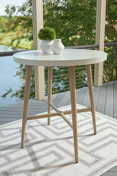 Seton Creek Outdoor Bar Table - Zara Furniture (Kissimmee,FL)