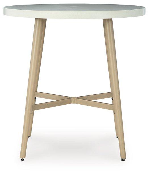 Seton Creek Outdoor Bar Table - Zara Furniture (Kissimmee,FL)