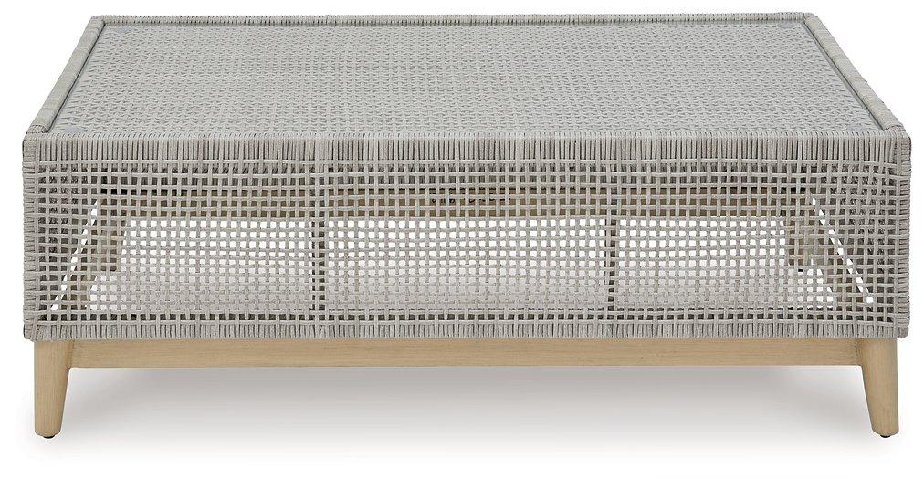 Seton Creek Outdoor Coffee Table - Zara Furniture (Kissimmee,FL)